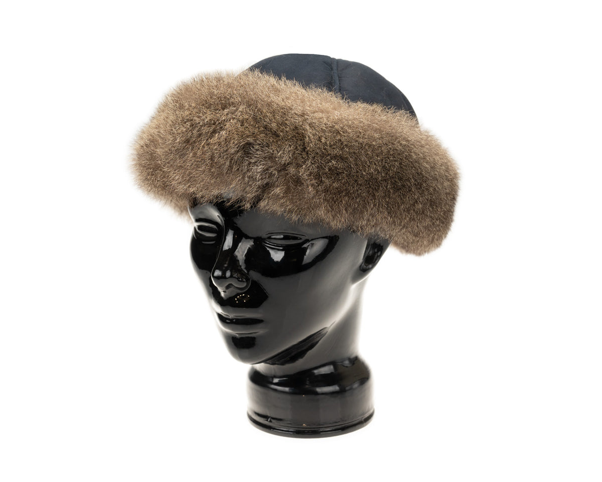 Four Peaks, Classic Grey Fur Hat | Blue Crown, - ©The Hattery Katoomba