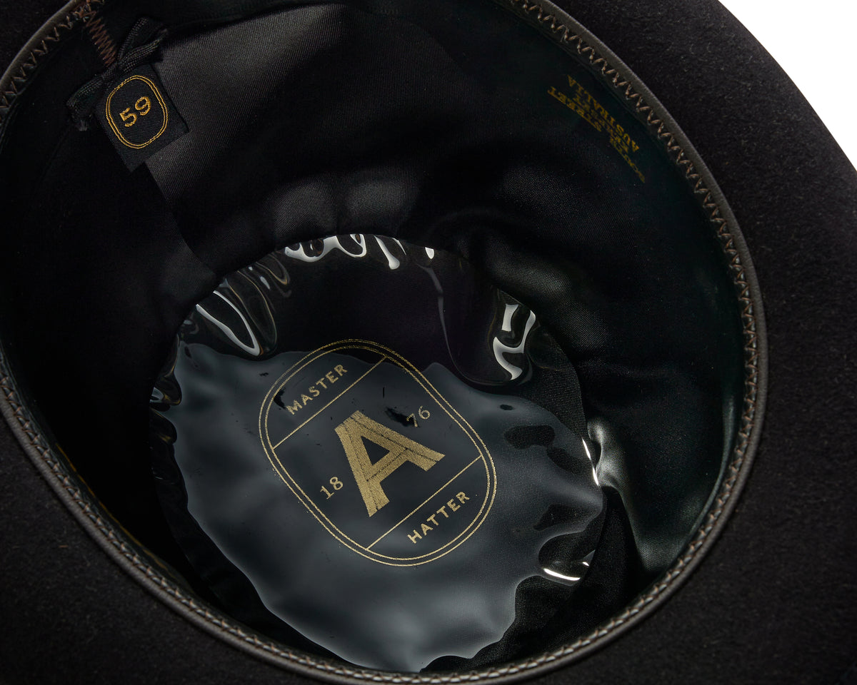 Akubra, Homburg (Open Crown), - ©The Hattery Katoomba