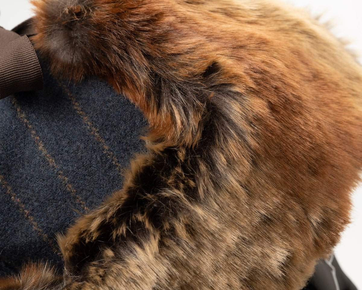 Premium Aviator Hat | Faux Fur & Wool