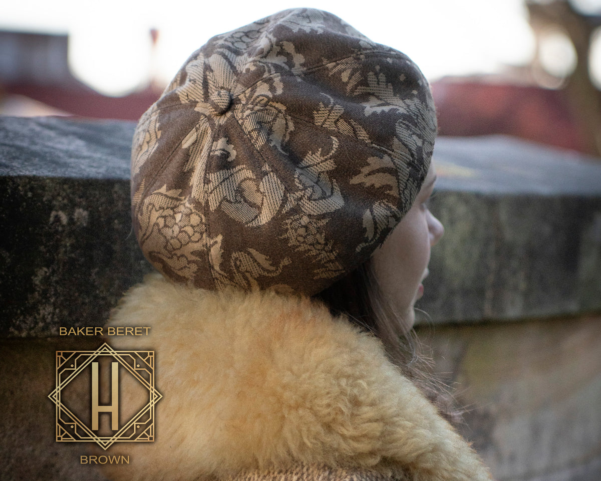 Baker Beret | Wool Jacquard