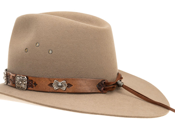 Wholesale FINGERINSPIRE 3 Styles Hat Band Brown Concho Hatband with Cattle  Star Bead Accessories Cowboy PU Leather & Hemp Rope 90-128cm Western Cowboy  Hat Straps for Panama Rancher Hats Fedora Hats Decoration 