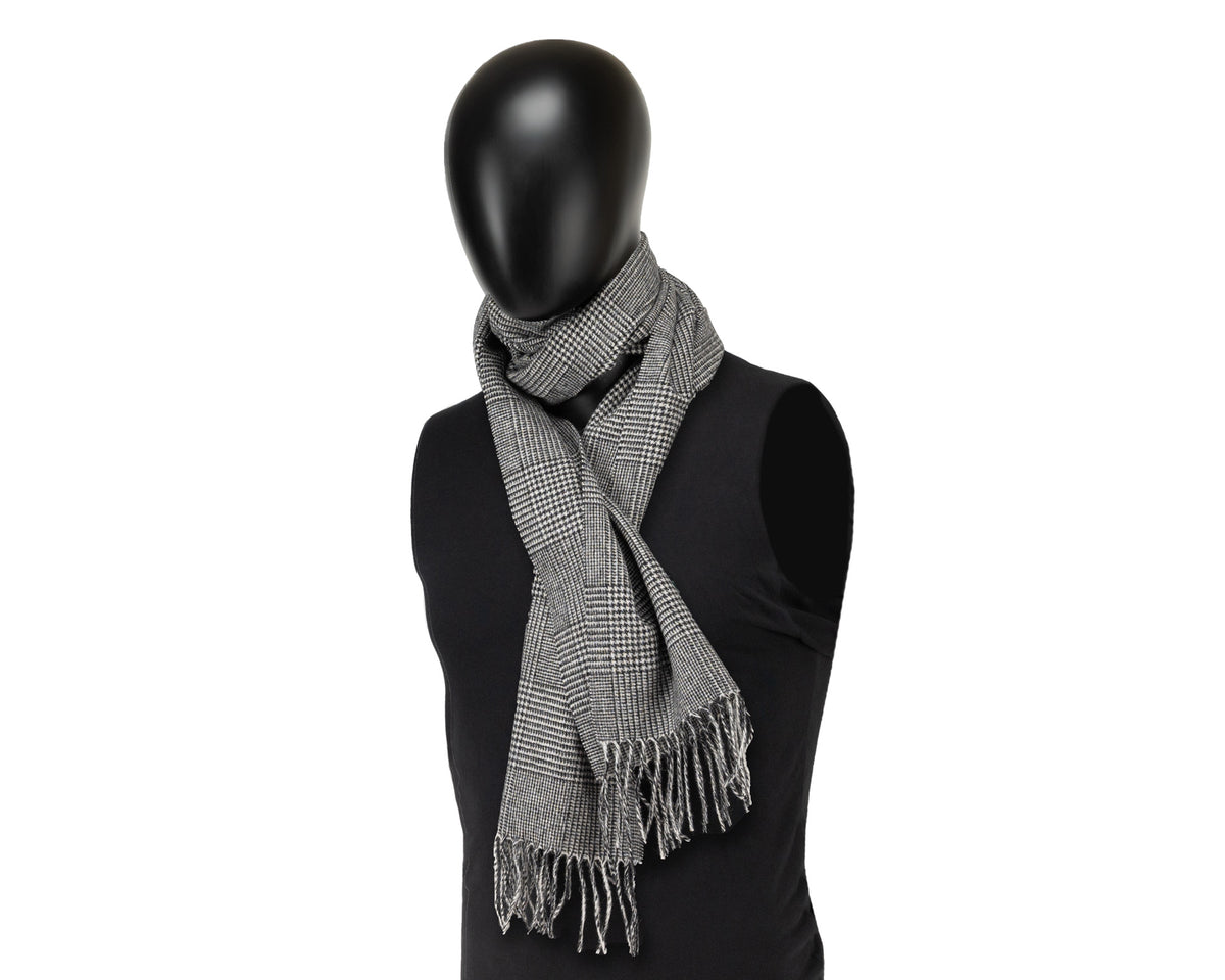 Nicoletta, Birdstooth Scarf, - ©The Hattery Katoomba
