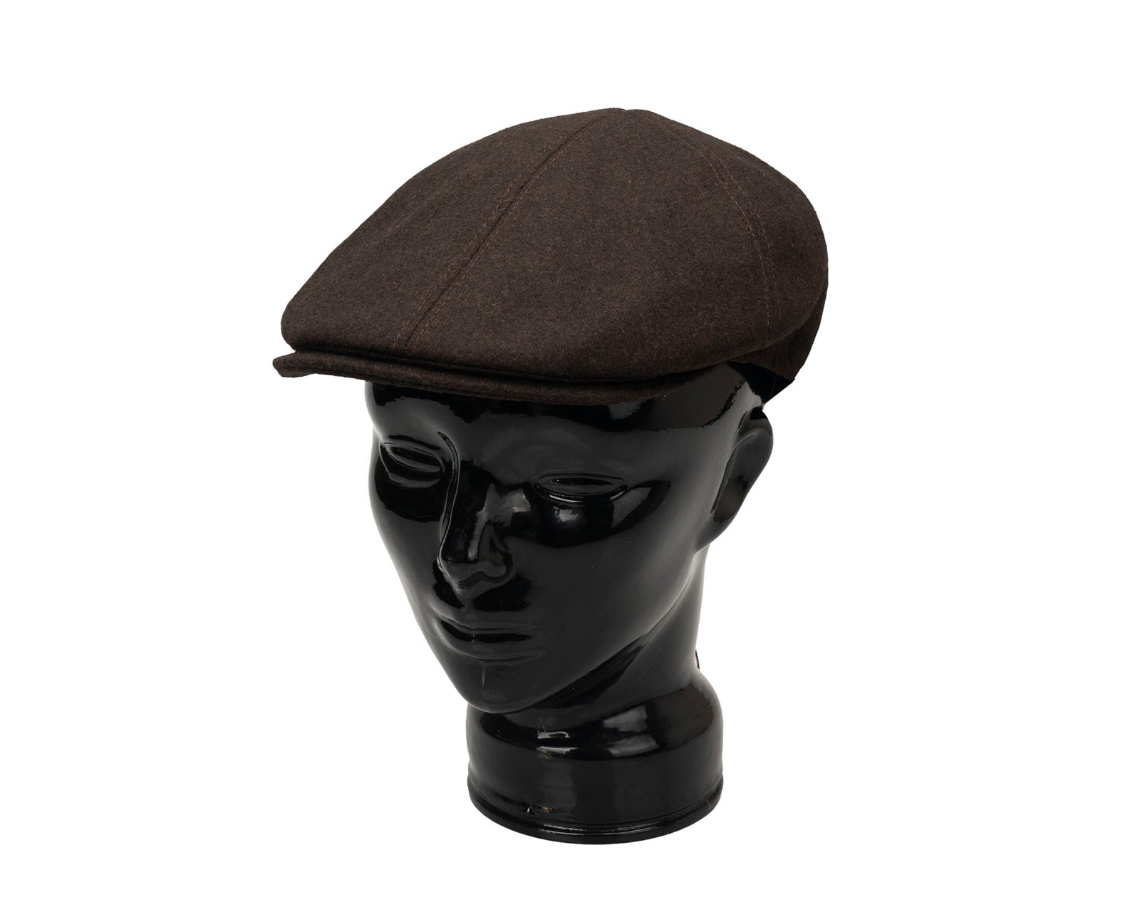 Flechet, Tailored Cap | Dark Brown, - ©The Hattery Katoomba