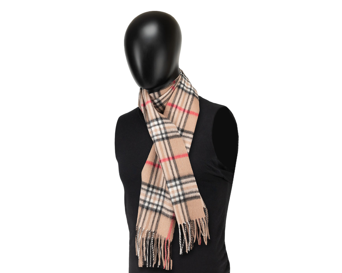 Nicoletta, Classic Check Scarf, - ©The Hattery Katoomba