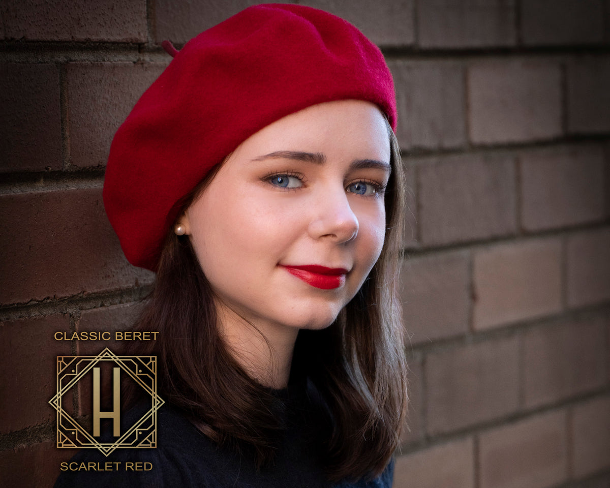 Parkhurst, Classic Beret, - ©The Hattery Katoomba