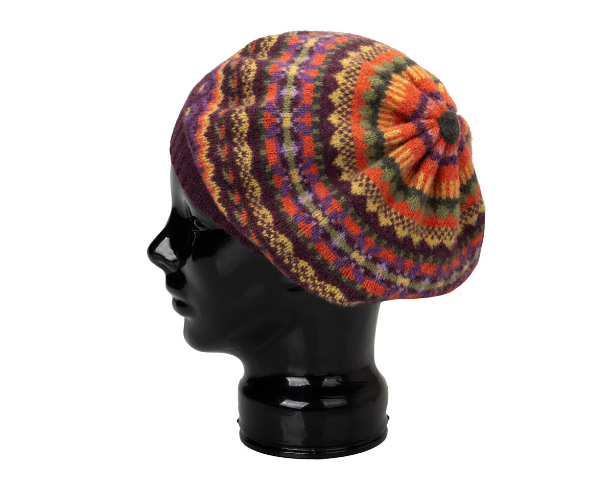 Alloa Beret | Copperland Fairisle