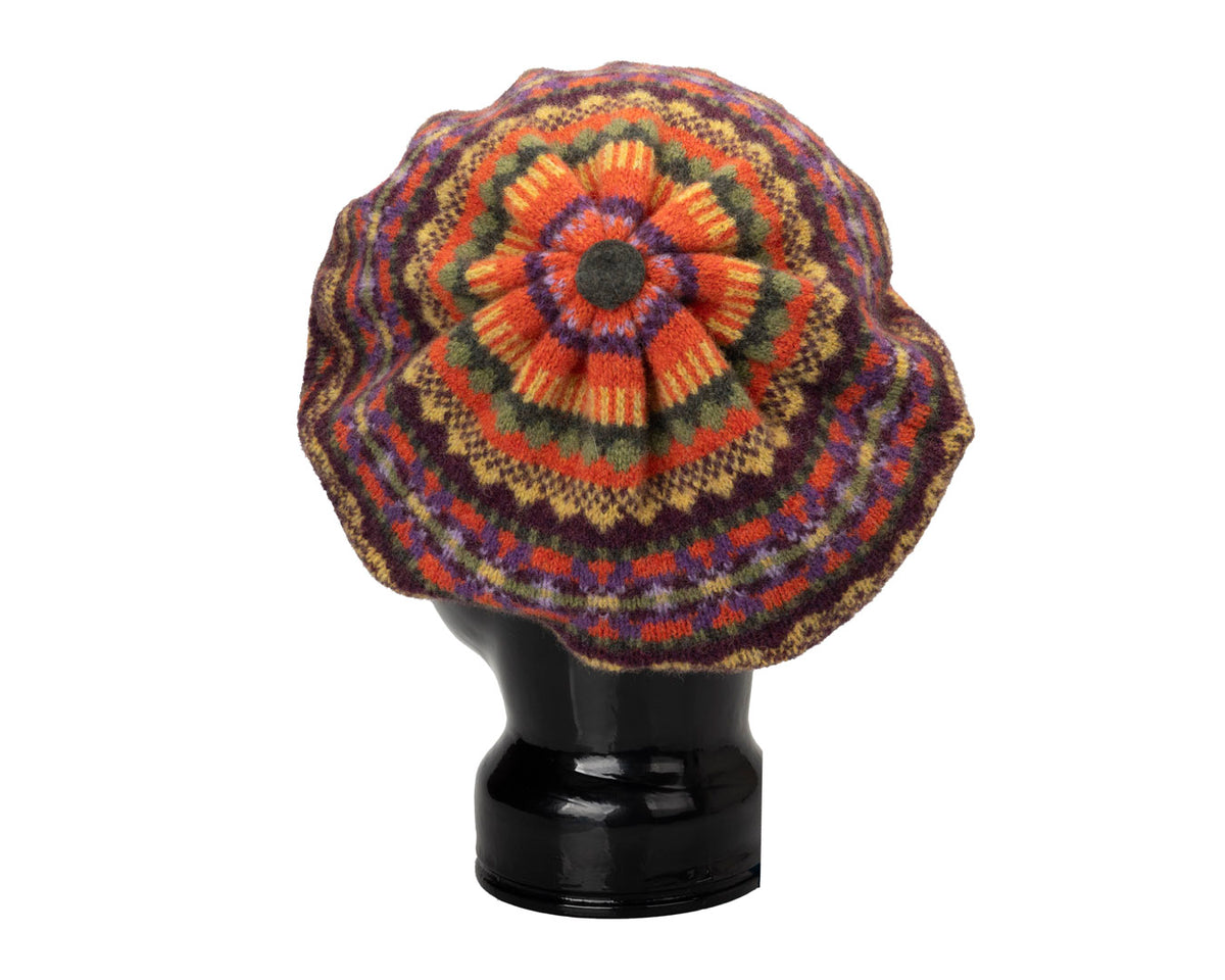 Alloa Beret | Copperland Fairisle
