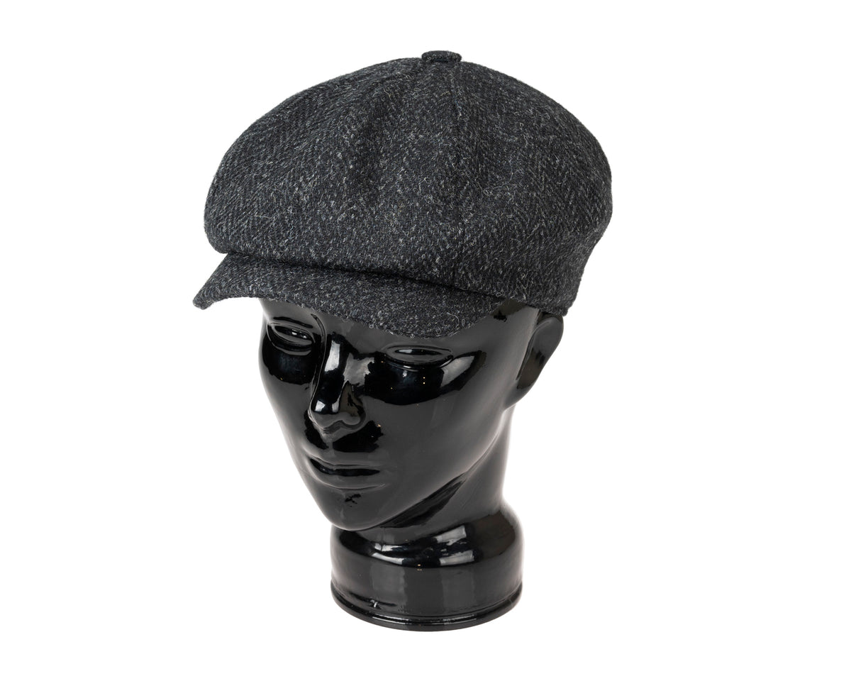 Hanna Hats, JP Cap | Genuine Harris Tweed, - ©The Hattery Katoomba