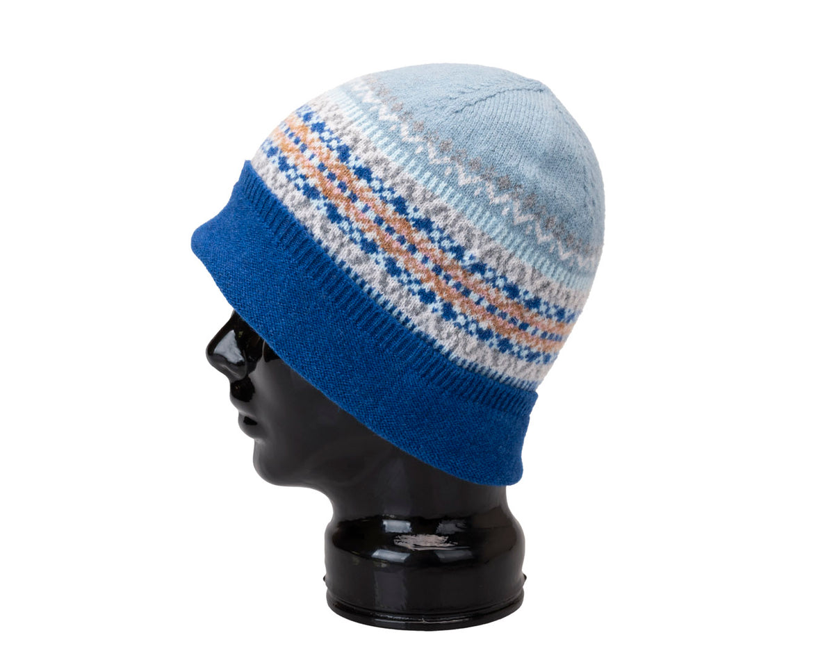 Alloa Beanie | Dew Fairisle