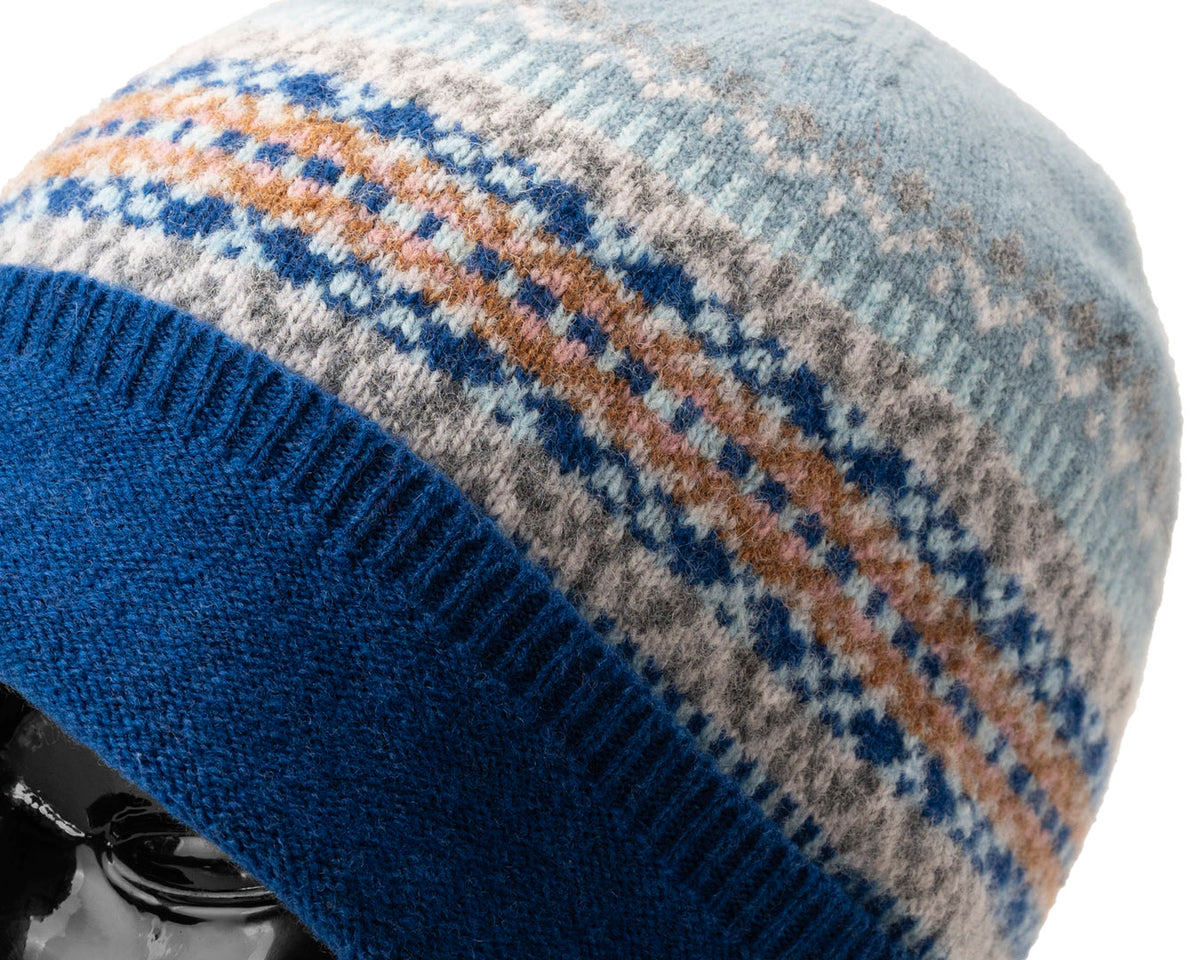 Alloa Beanie | Dew Fairisle