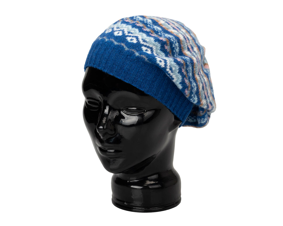 Alloa Beret | Dew Fairisle