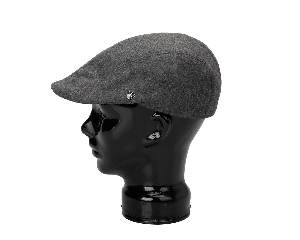 Hills Hats, Duckbill Cap | Melton Wool, - ©The Hattery Katoomba