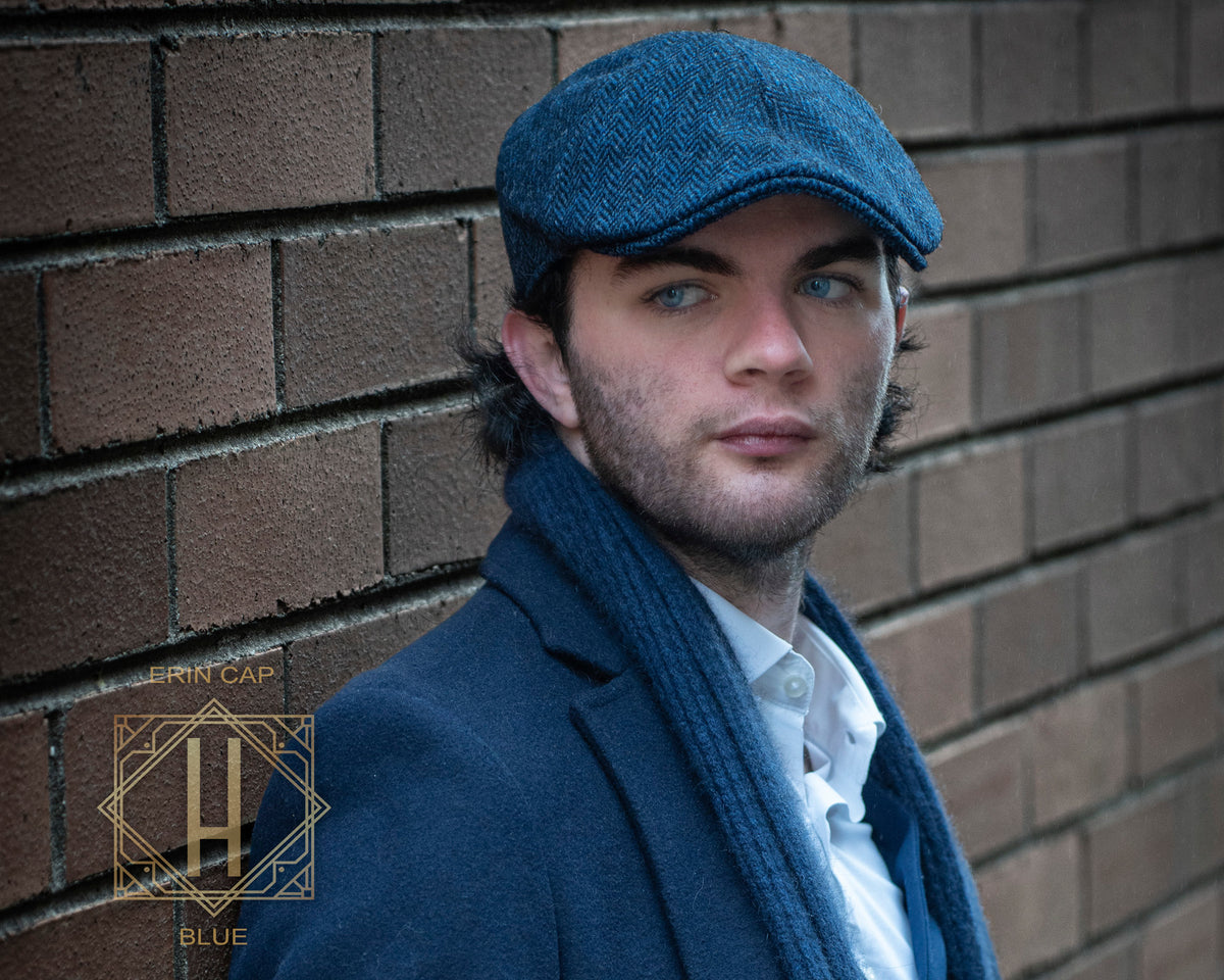 Hanna Hats, Erin Cap | Genuine Harris Tweed, - ©The Hattery Katoomba