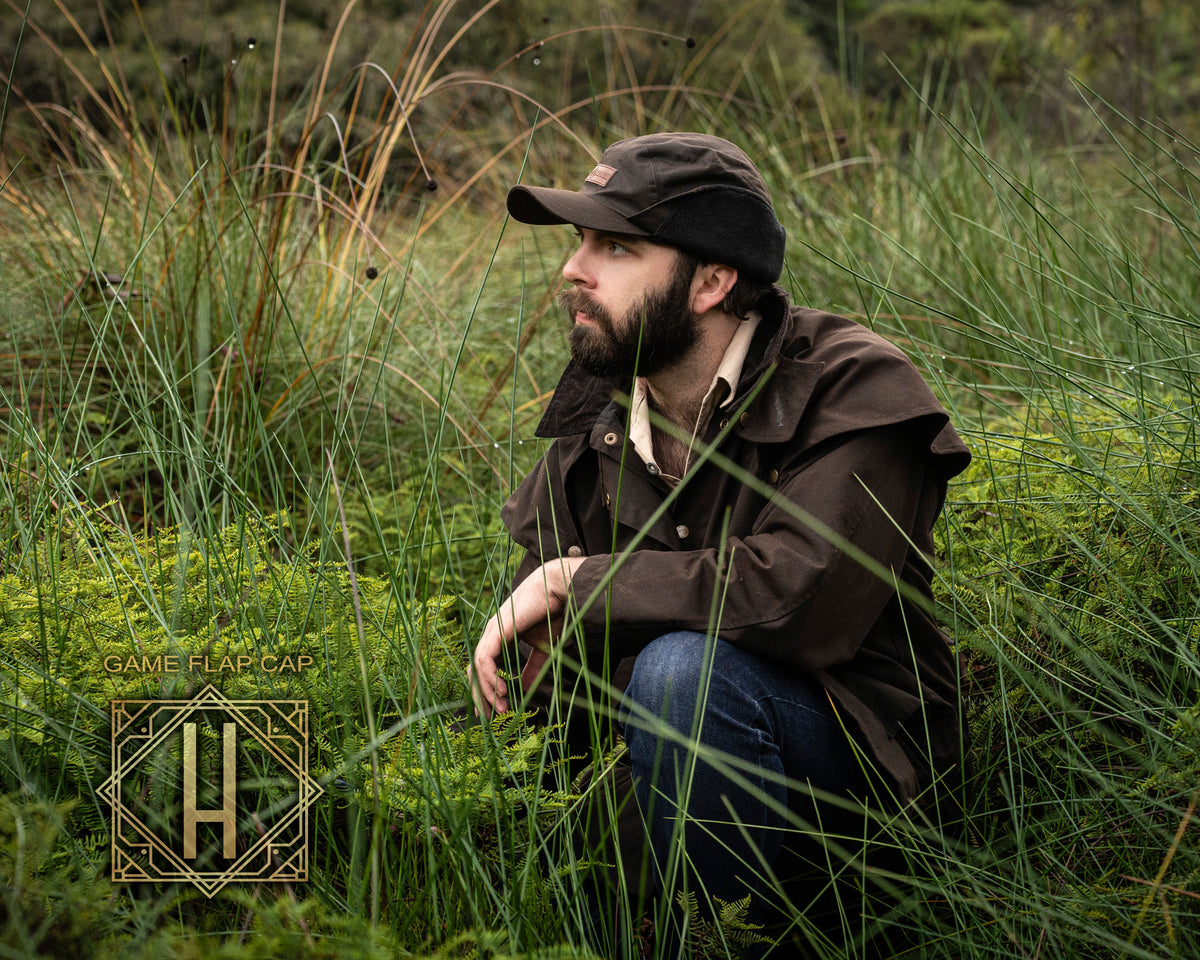 Hills Hats, Game Flap Cap, - ©The Hattery Katoomba