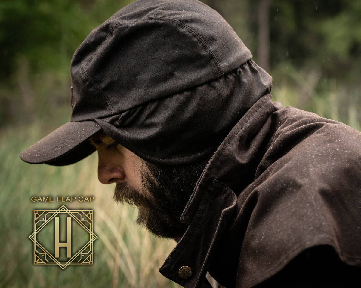 Hills Hats, Game Flap Cap, - ©The Hattery Katoomba