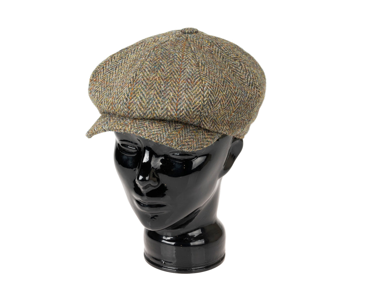Hanna Hats, JP Cap | Genuine Harris Tweed, - ©The Hattery Katoomba