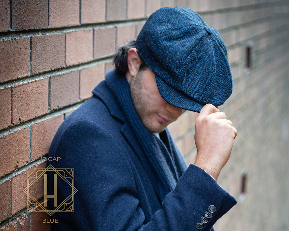 Hanna Hats, JP Cap | Genuine Harris Tweed, - ©The Hattery Katoomba