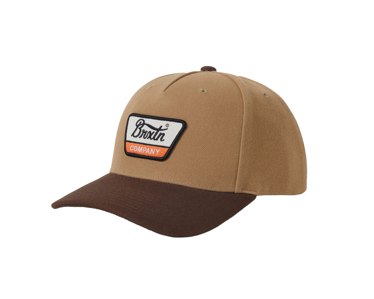 Linwood Trucker Snapback | Sand & Pinecone Brown