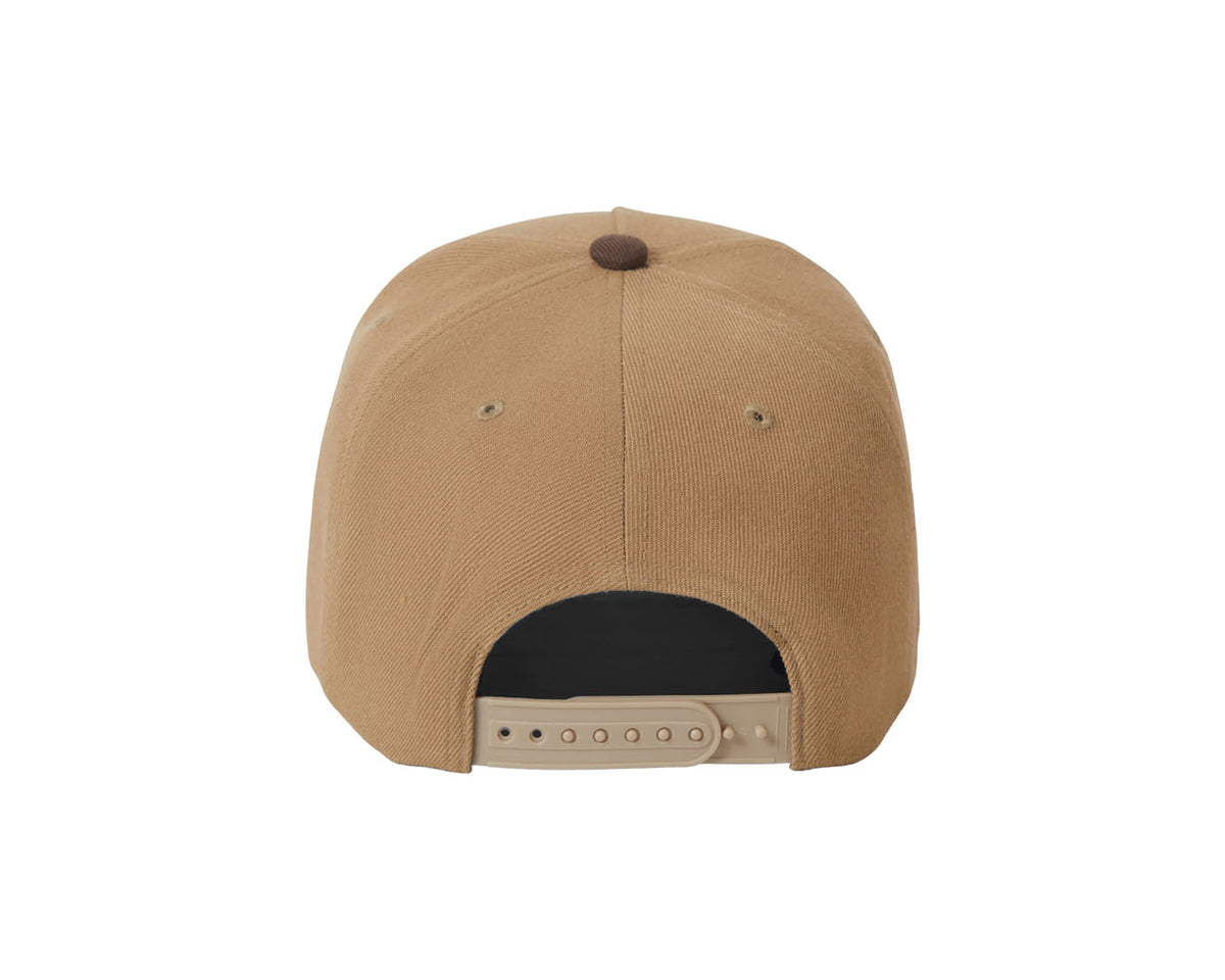 Linwood Trucker Snapback | Sand & Pinecone Brown