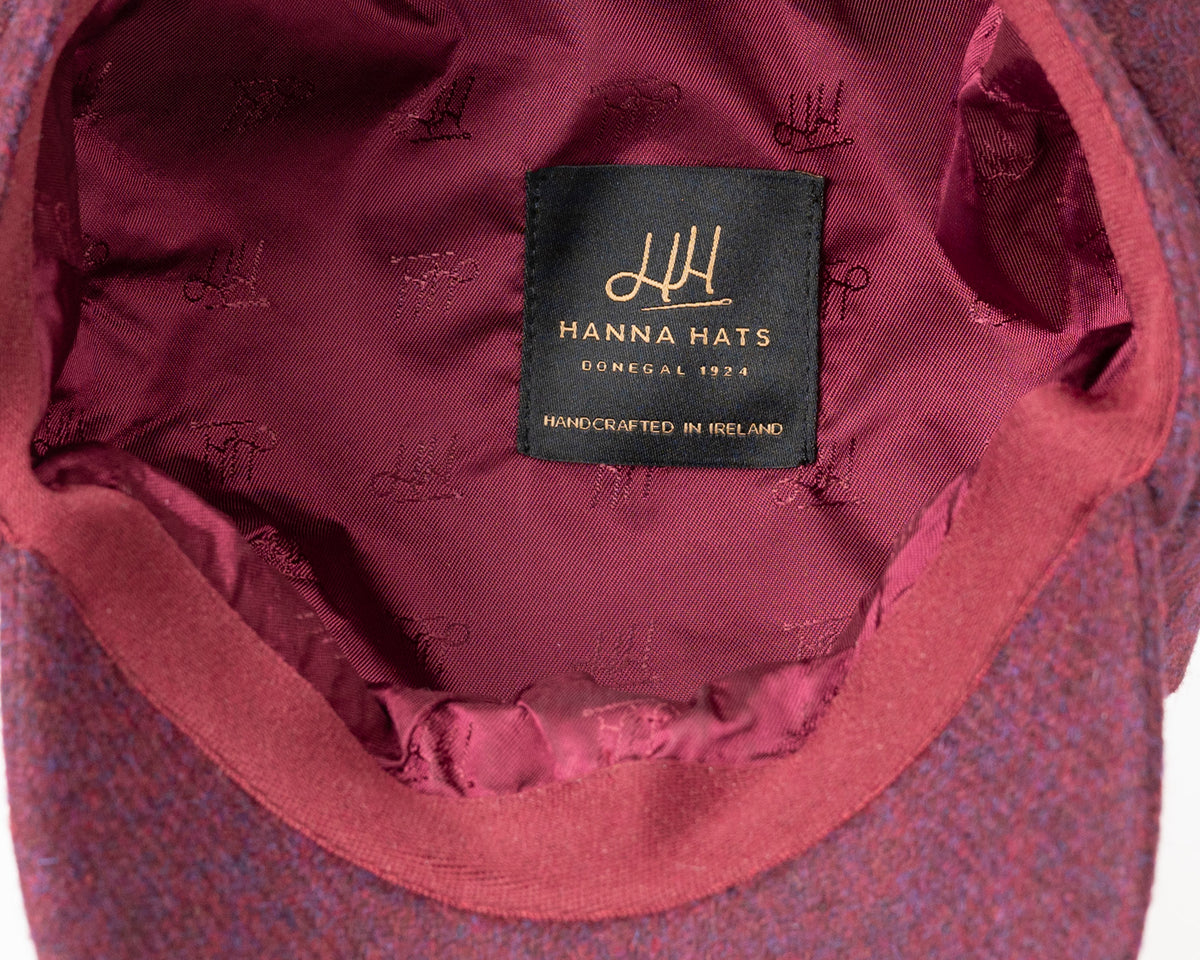 Hanna Hats, Glenveagh Cap | English Tweed, - ©The Hattery Katoomba    