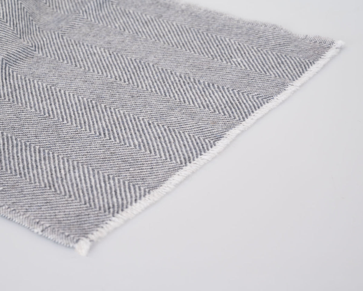 Wentworth Hat Company, Pure Cashmere Scarf | Mistral Herringbone, - ©The Hattery Katoomba