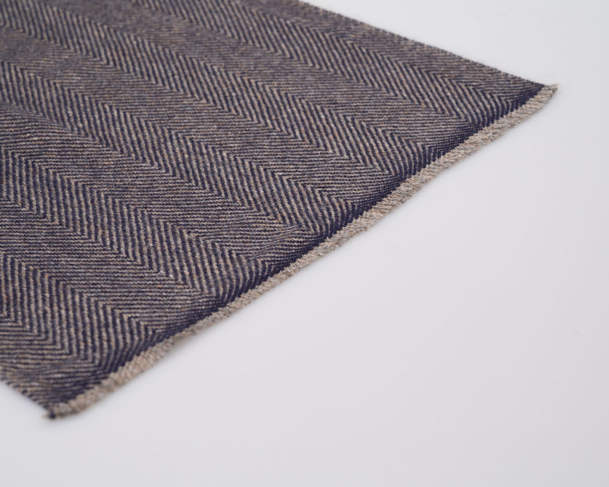 Wentworth Hat Company, Pure Cashmere Scarf | Royal Herringbone, - ©The Hattery Katoomba