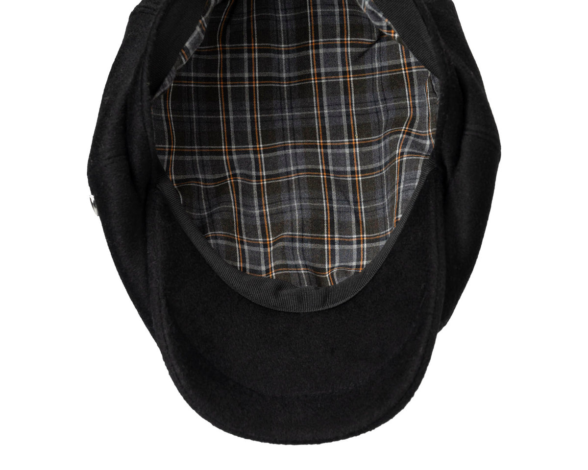 Paper Boy Cap | Silk Finish Wool