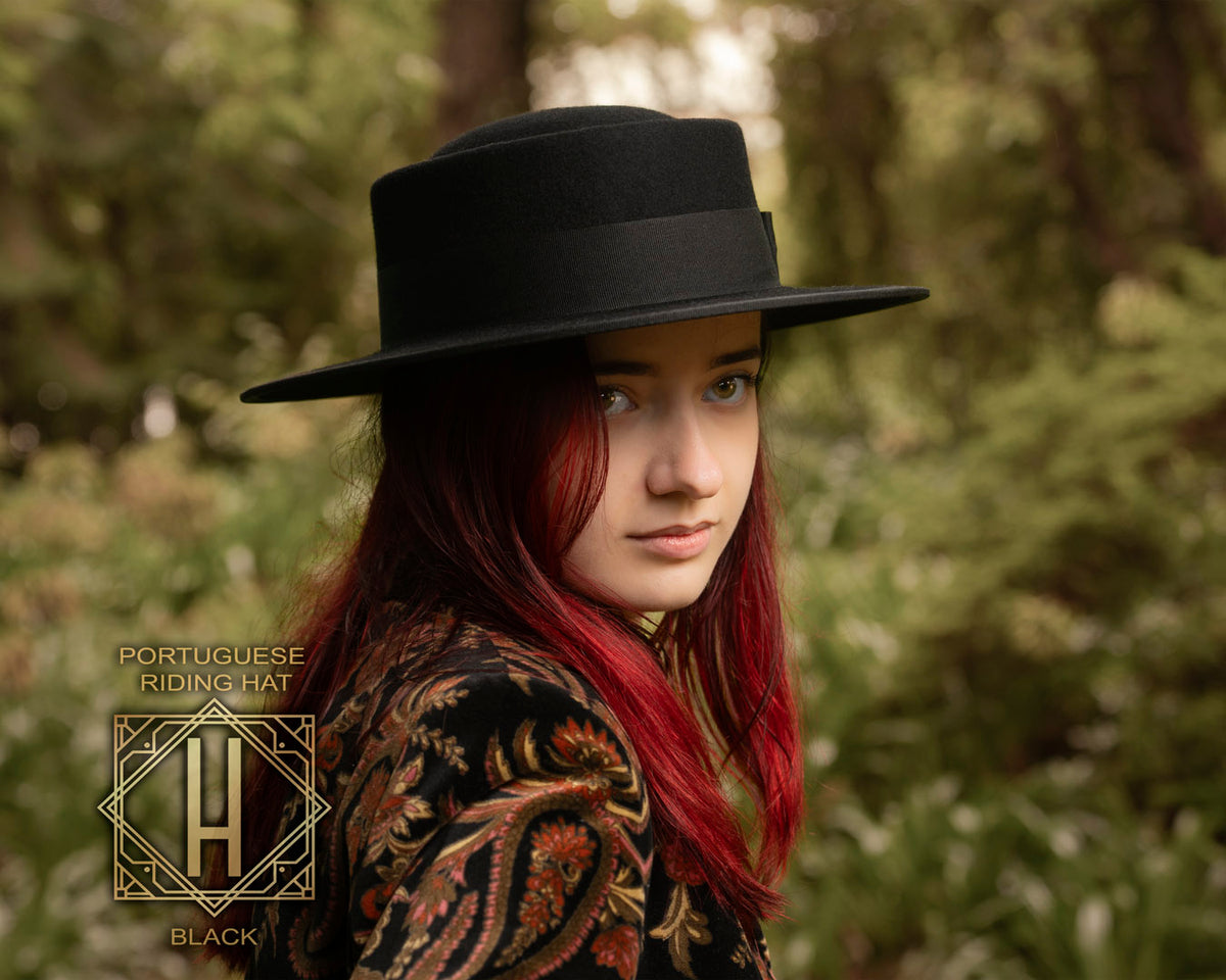 Portuguese Riding Hat | Black