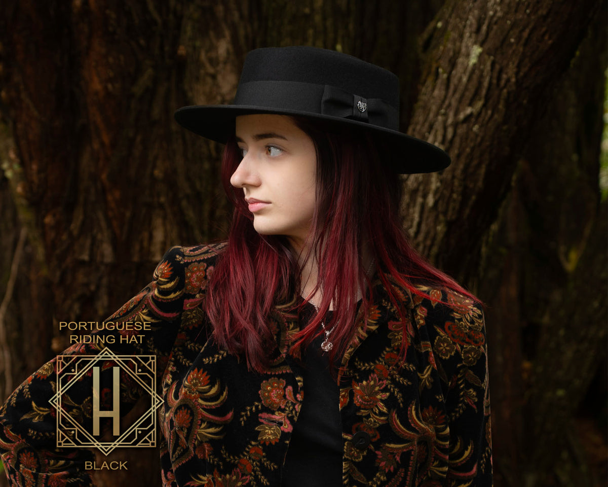 Portuguese Riding Hat | Black