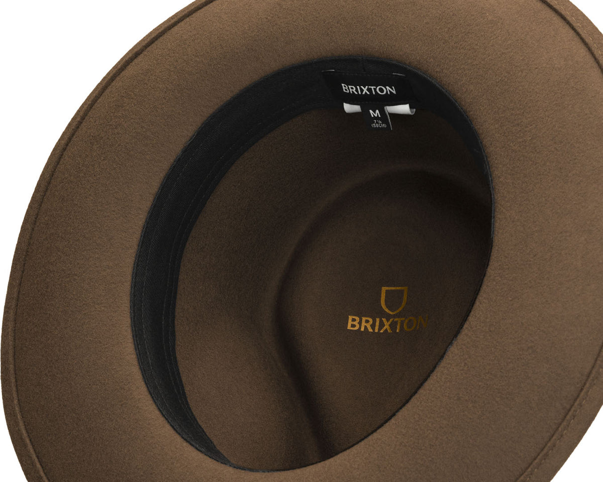 Brixton, Swindle Fedora, - ©The Hattery Katoomba