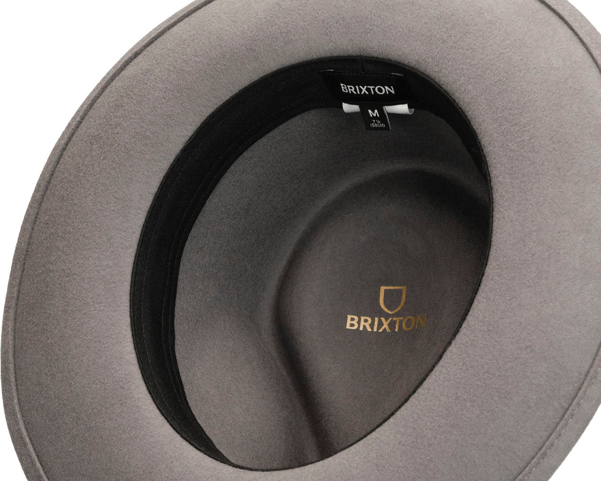 Brixton, Swindle Fedora, - ©The Hattery Katoomba