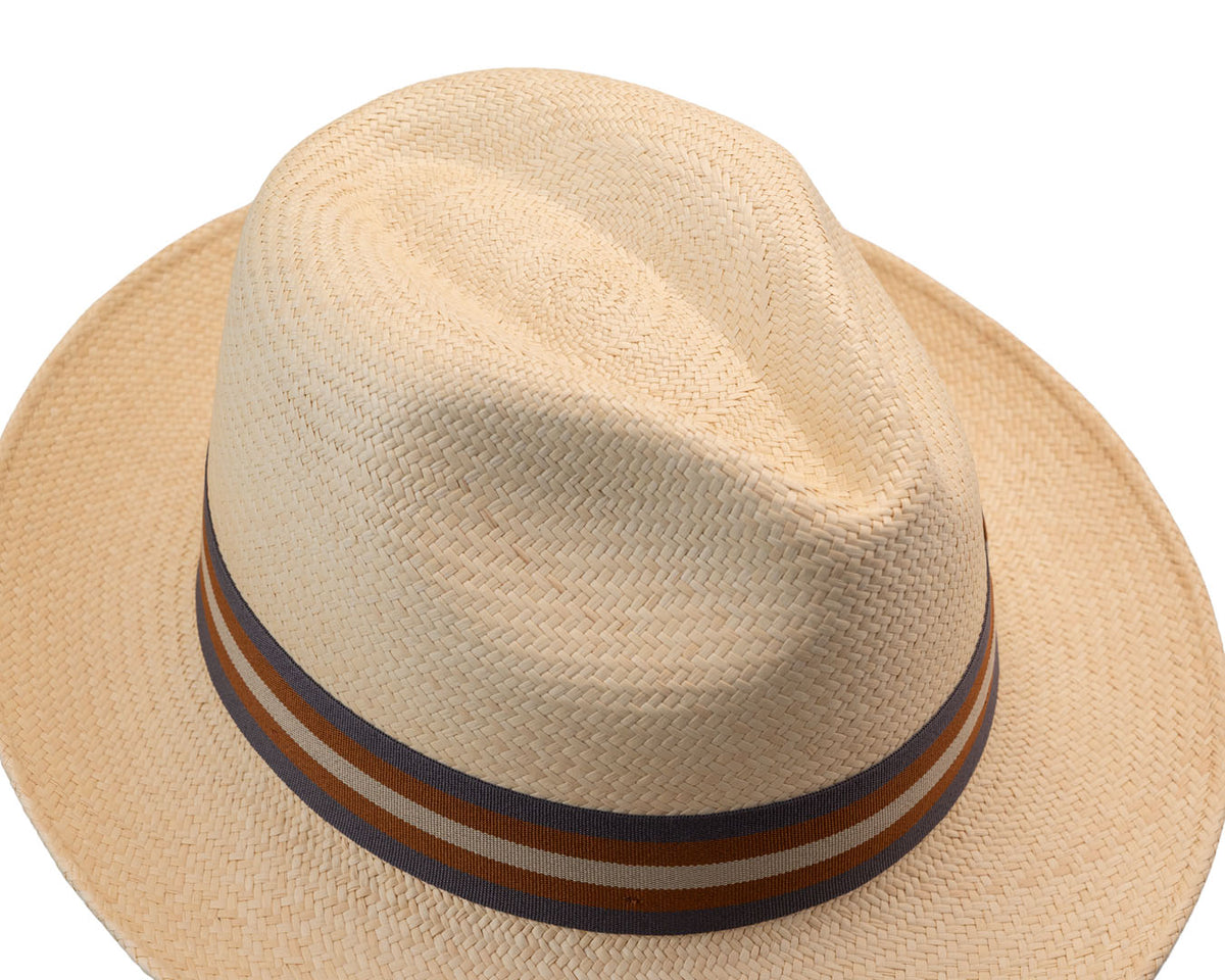 Tri-Tone Trilby | Natural