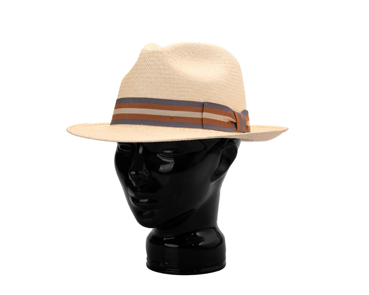 Tri-Tone Trilby | Natural