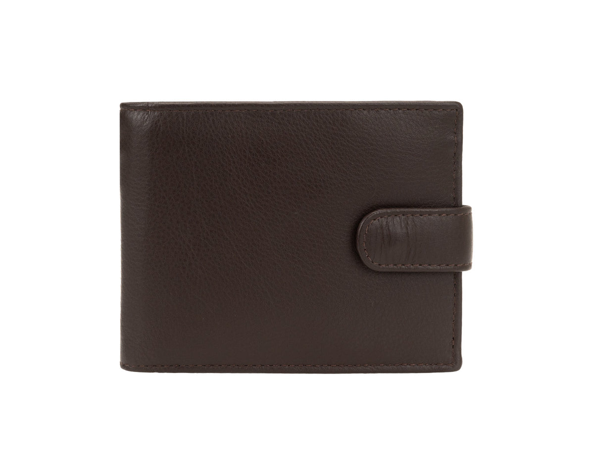 Rugged Hide, Utility Wallet | Dark Brown Leather, - ©The Hattery Katoomba