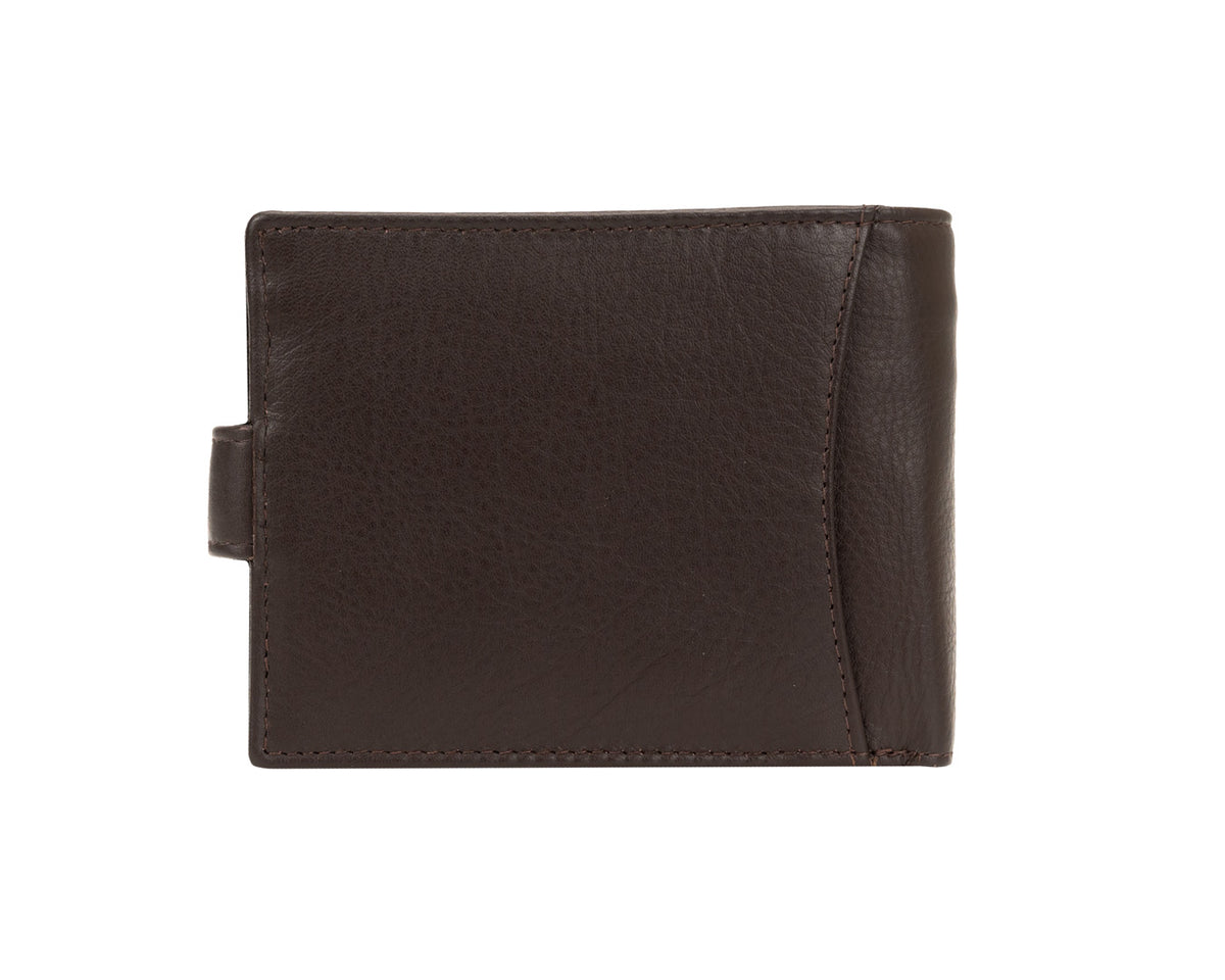 Rugged Hide, Utility Wallet | Dark Brown Leather, - ©The Hattery Katoomba