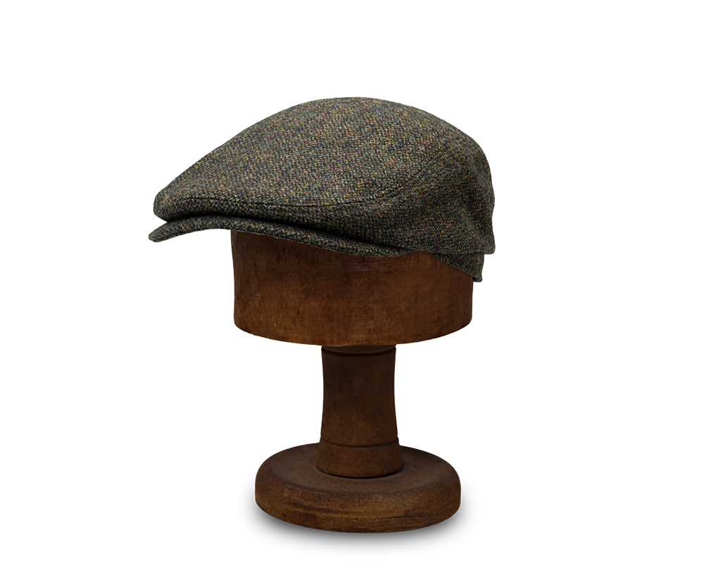Wentworth Hat Company, The Glenbrook Cap | Olive Eske Tweed, - ©The Hattery Katoomba