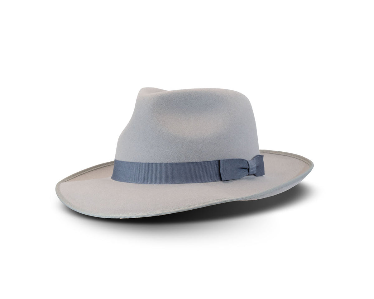 The Townsman | Dove Grey Fur Felt