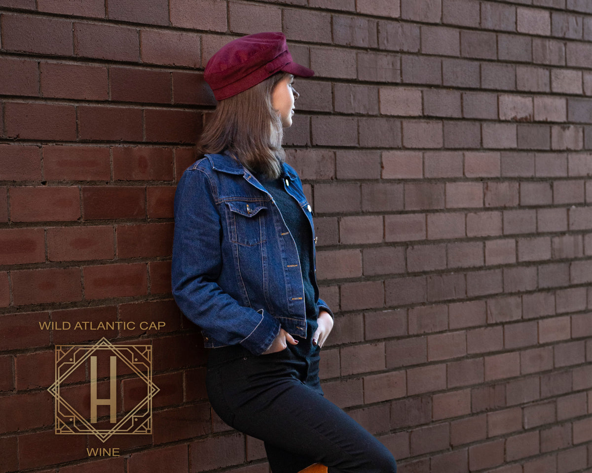 Hanna Hats, Wild Atlantic Cap | Corduroy, - ©The Hattery Katoomba