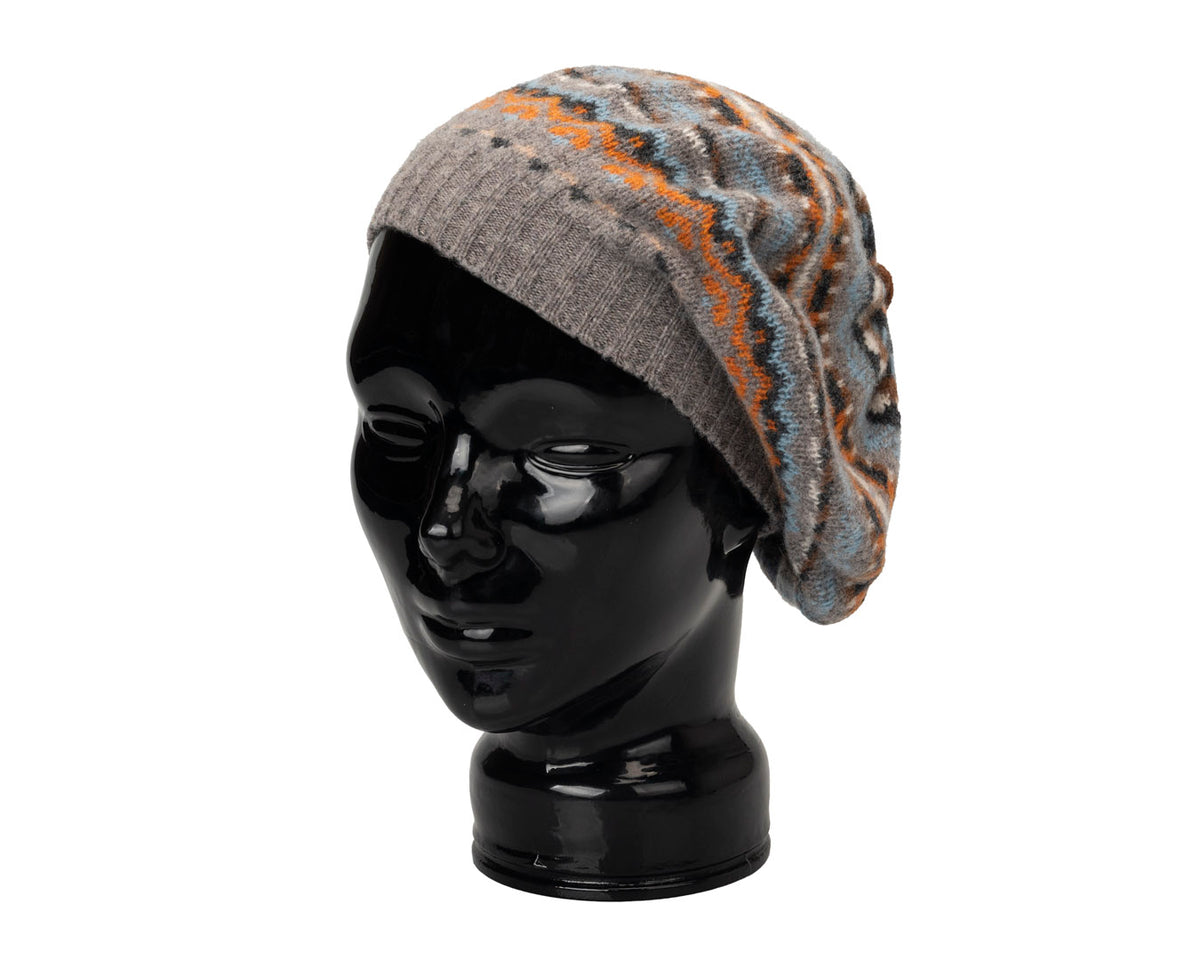 Alloa Beret | Winter Fairisle