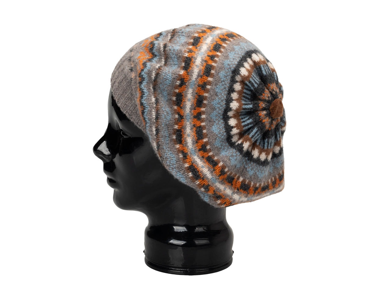 Alloa Beret | Winter Fairisle