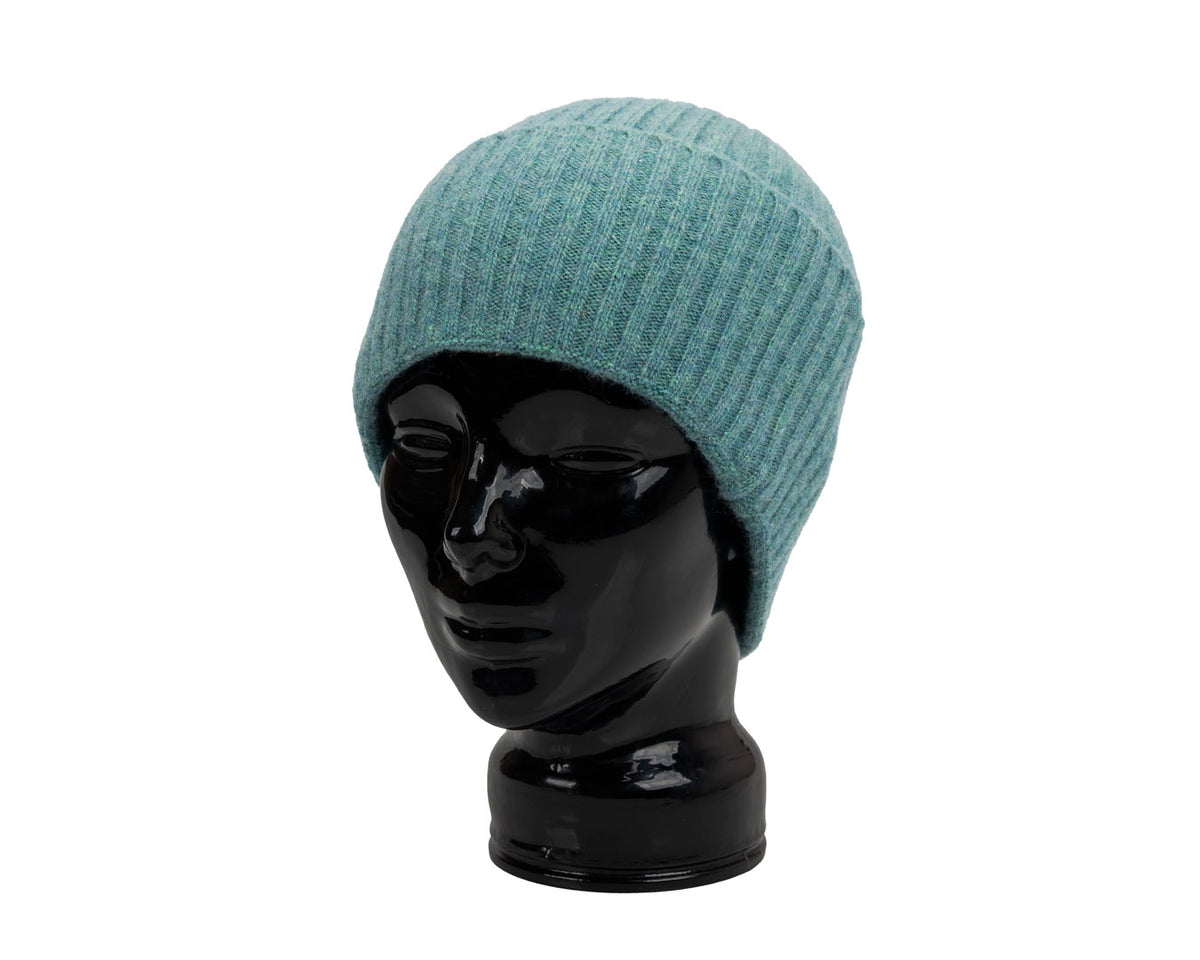 Classic Rib Beanie | Fine Lambswool