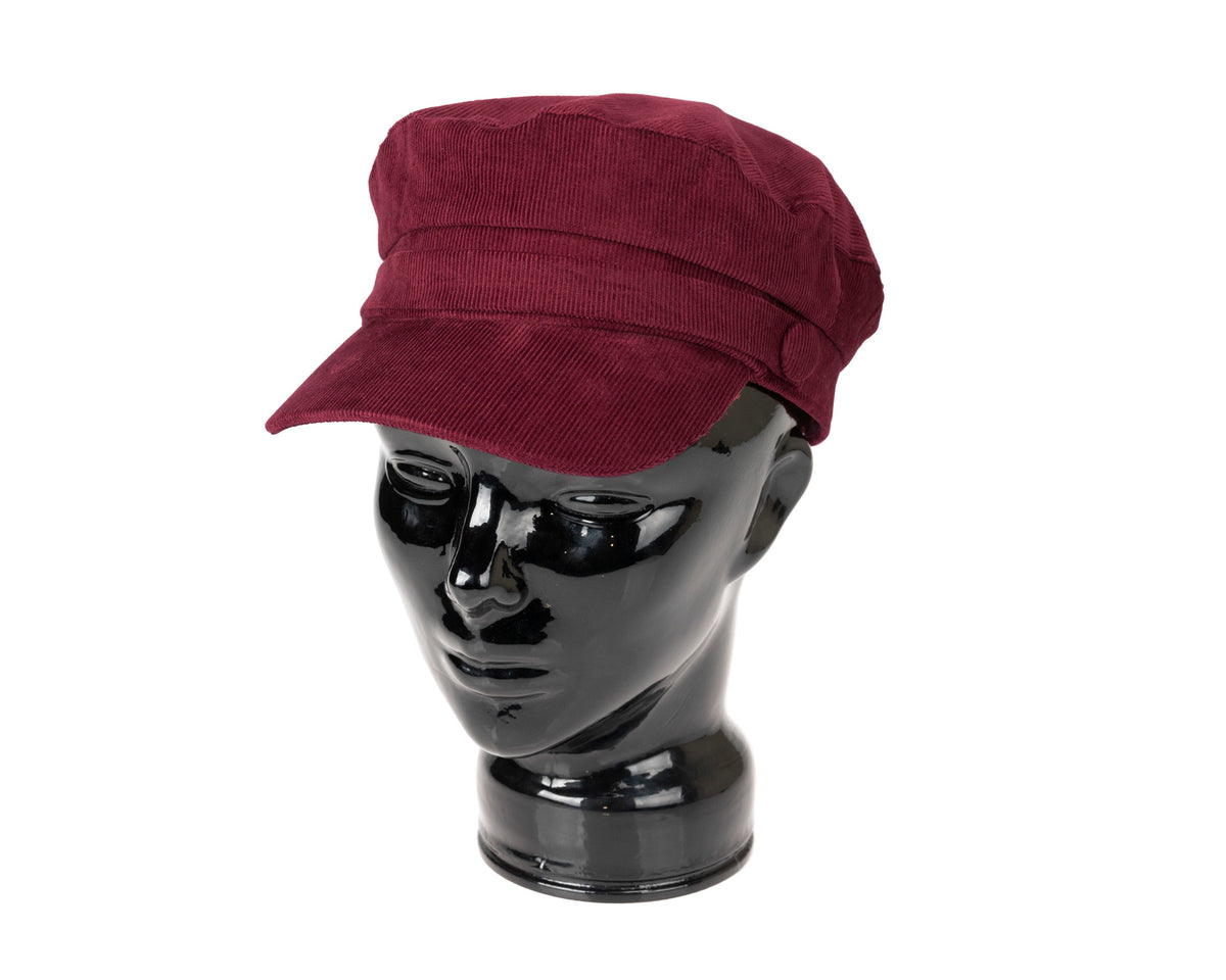 Hanna Hats, Wild Atlantic Cap | Corduroy, - ©The Hattery Katoomba