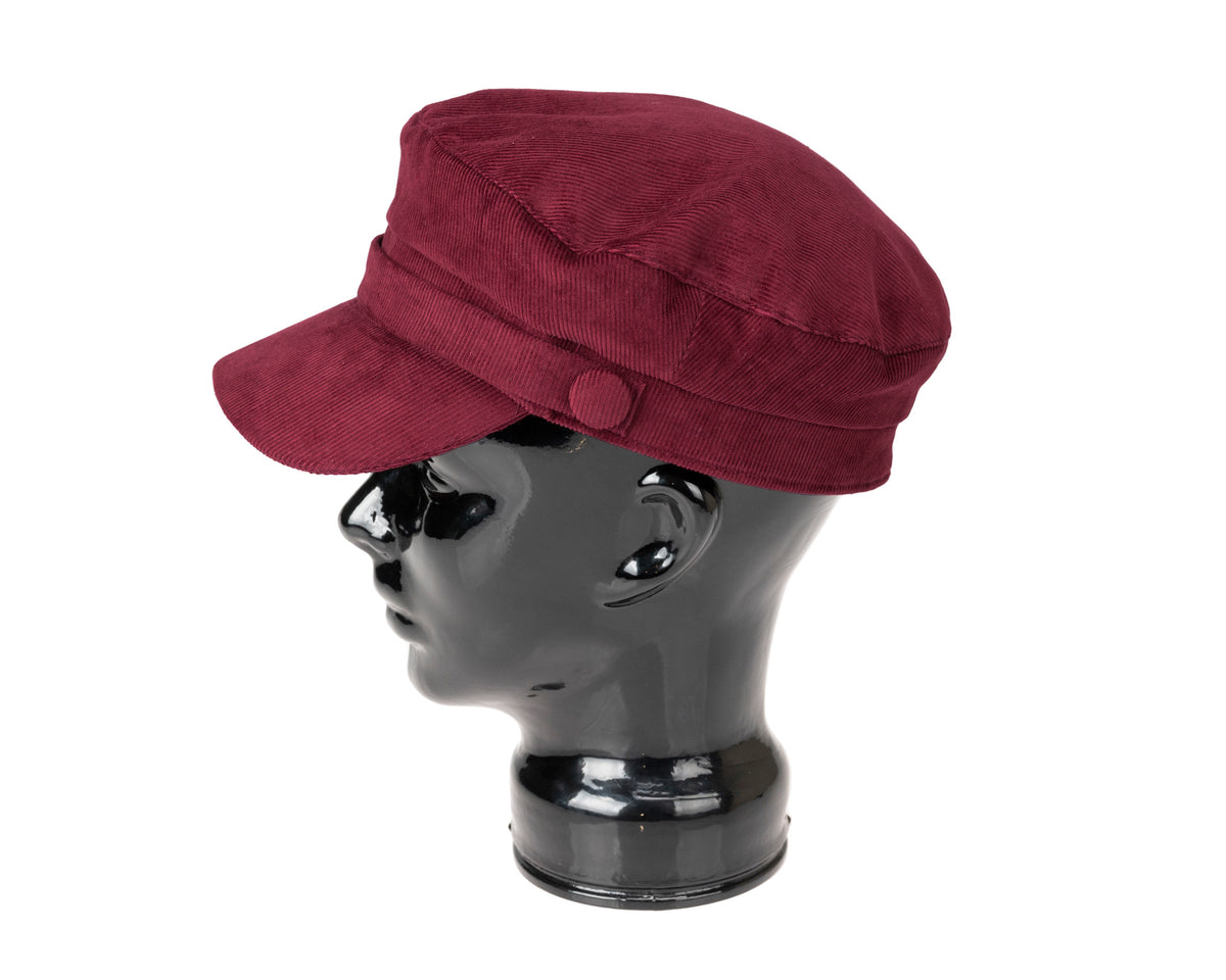 Hanna Hats, Wild Atlantic Cap | Corduroy, - ©The Hattery Katoomba