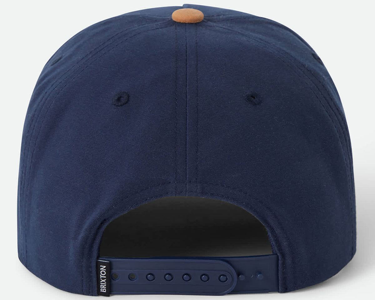 Hubal Snapback | Washed Navy & Dusted Ochre