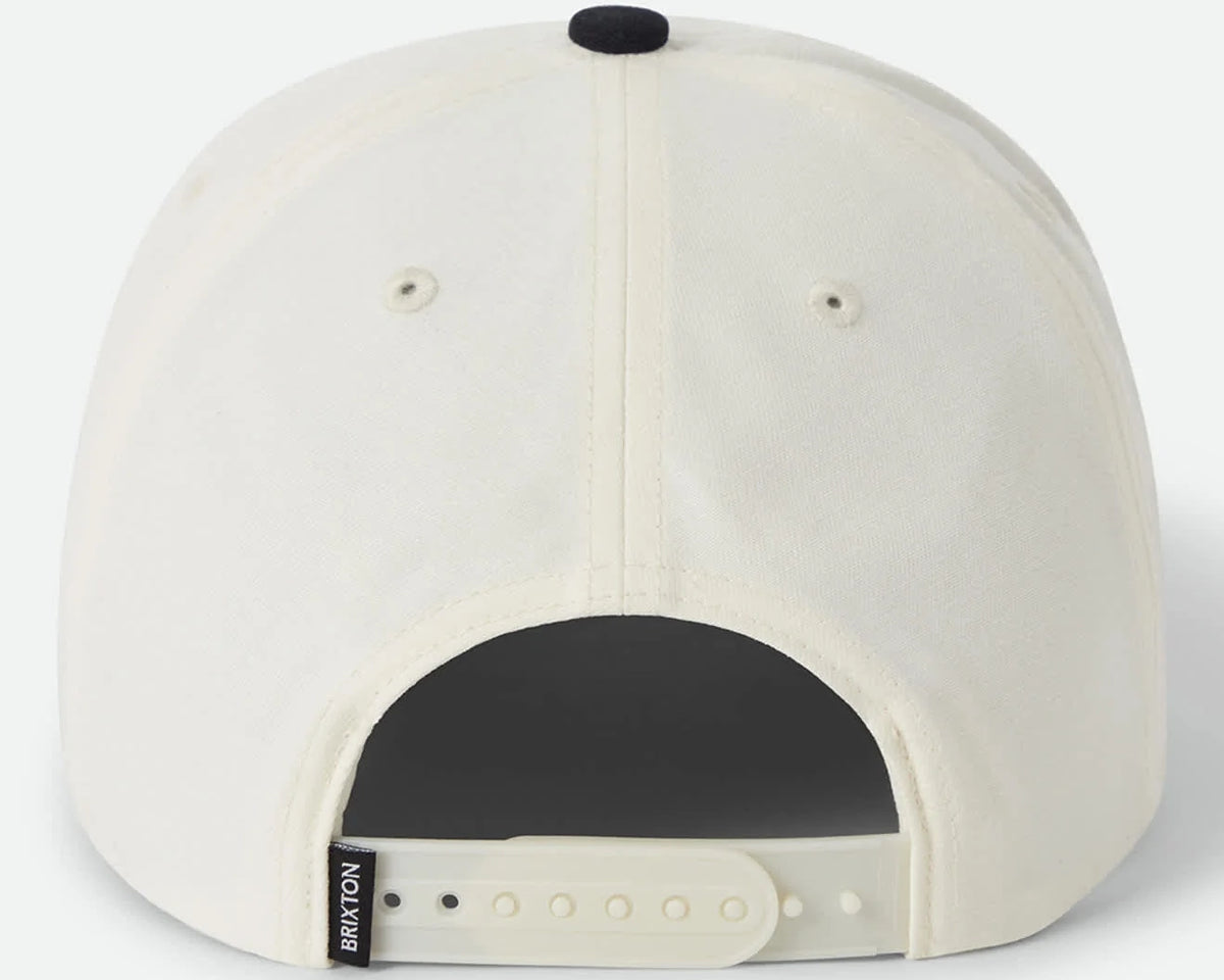 Leisure Snapback | Off White & Black