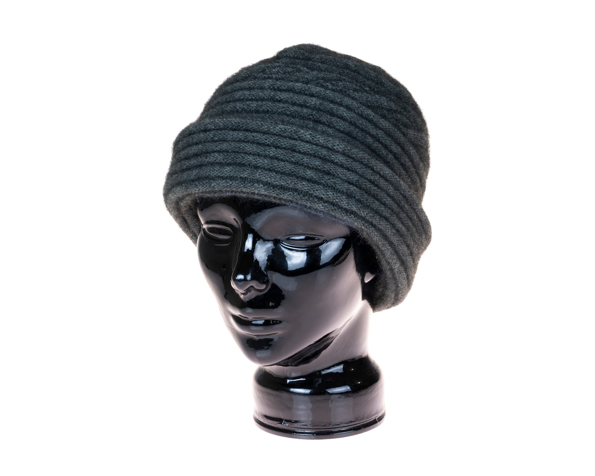 Lothlorian, Ribbed Cloche Hat, - ©The Hattery Katoomba
