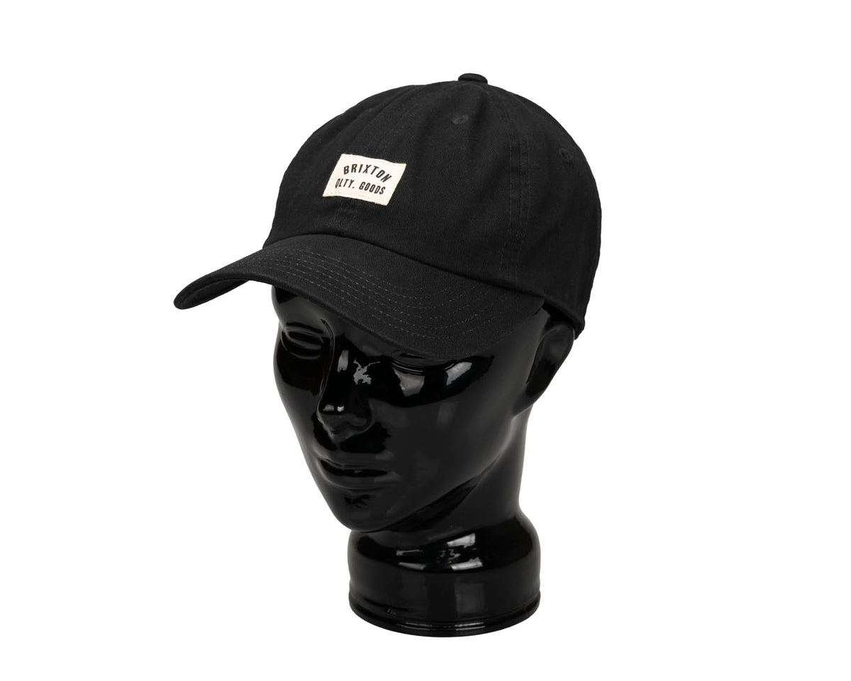 Baseball Cap | Black Cotton