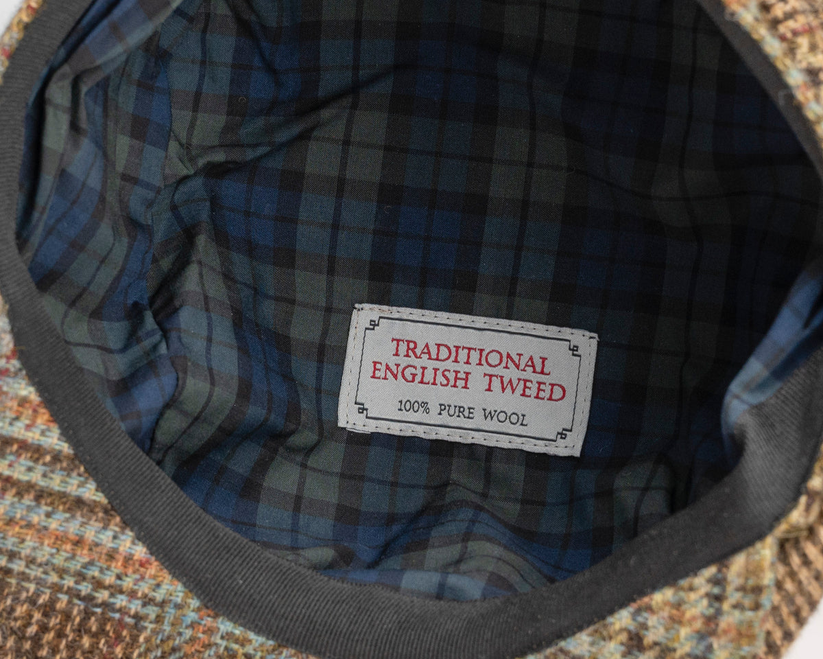 Hills Hats, Caddy Cap | Woven Patchwork, - ©The Hattery Katoomba    