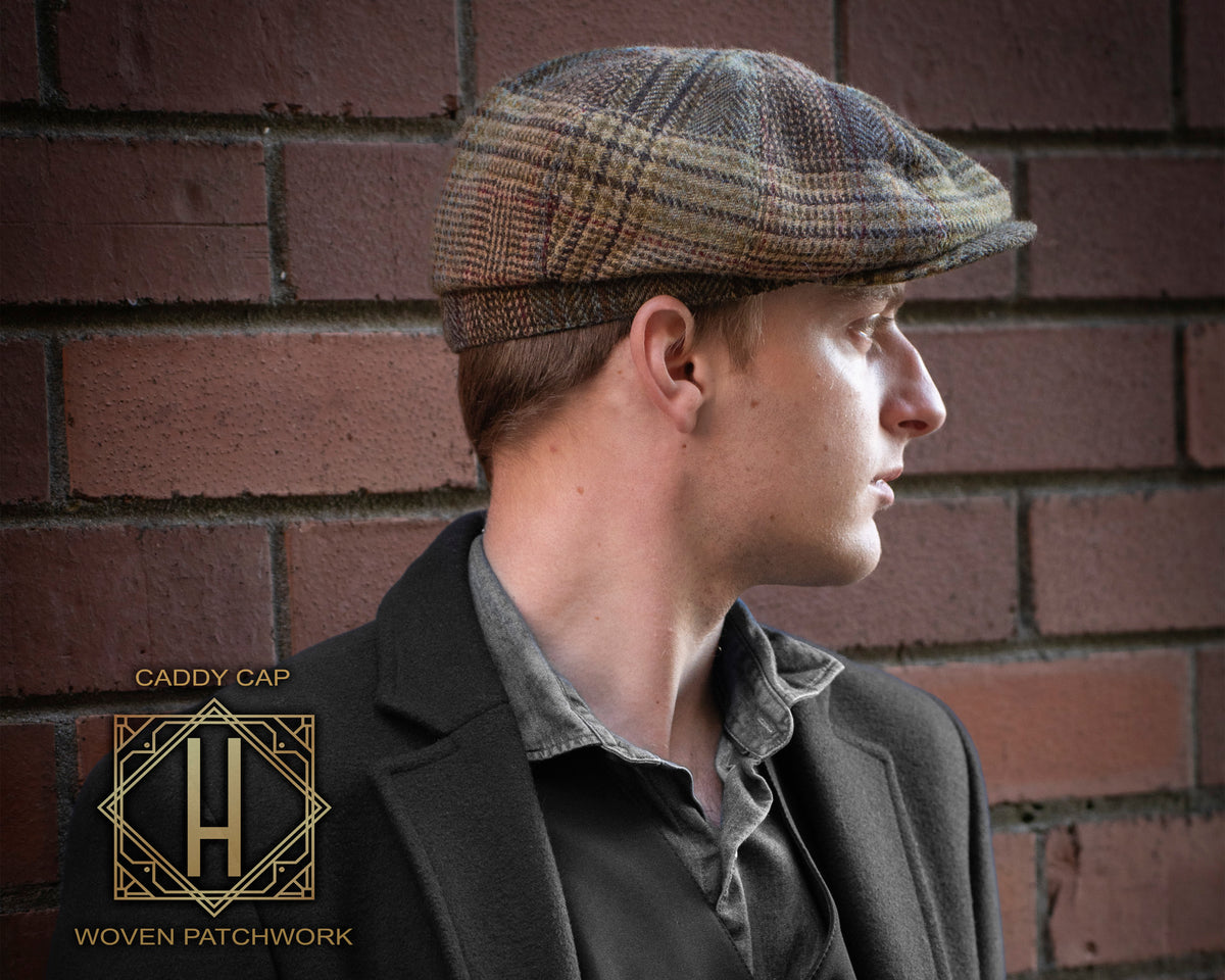 Hills Hats, Caddy Cap | Woven Patchwork, - ©The Hattery Katoomba    