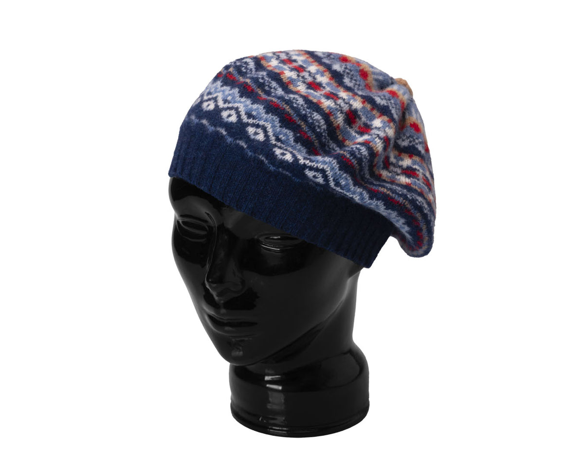 Alloa Beret | Classic Fairisle